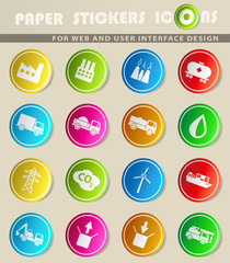 Industrial simply icons