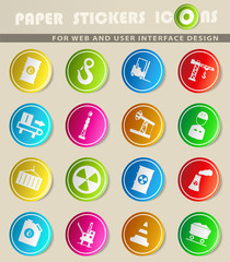 Industrial simply icons