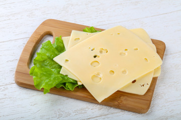 Sliced cheese