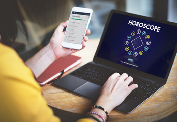 Horoscope Astrology Zodiac Sign Myth Stars Symbol Concept