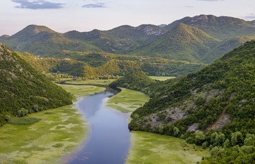 Fototapeta na wymiar Skadar Lake, Montenegro 