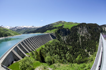 barrage du Cormet de Roselend