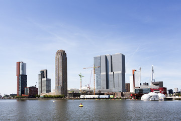 Kop van Zuid district in Rotterdam