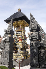 prayer rich Hindus, Nusa Penida-Bali, Indonesia