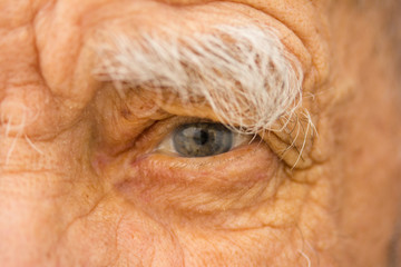 the old part of the face