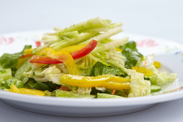 salad on the table