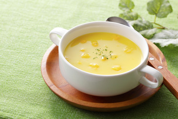 コーンポタージュ　Corn potage