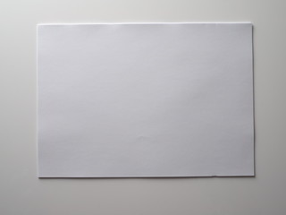 paper a4 on a grey background