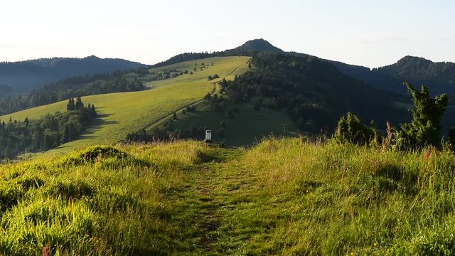 Pasmo g&oacute;rskie Małe Pieniny
