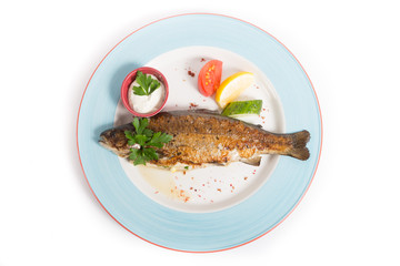 Fried whole fish