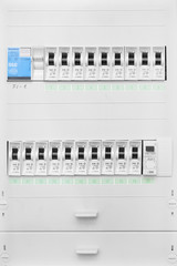 Distribution board and electrical fuse