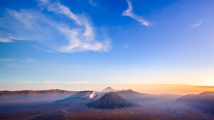 Tuinposter Bromo volcano at sunrise, East Java, Indonesia © lkunl
