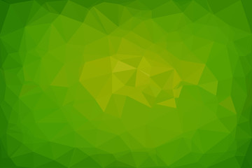 Fototapeta na wymiar Green triangulation, stylish texture abstraction