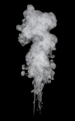 B&w abstract smoke