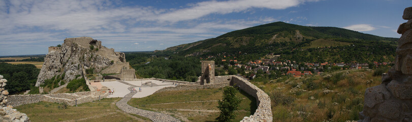 Fototapeta na wymiar Devin castle in Slovakia