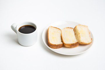 トーストとコーヒー
