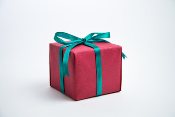 赤いプレゼント箱５