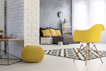 Industrial image of stylish room
