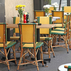 Terrasse de restaurant