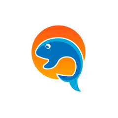 Fish Logo Design Vector