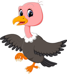 illustration of Vulture cartoon