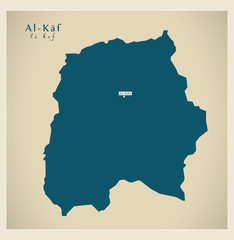 Modern Map - Al-Kaf TN