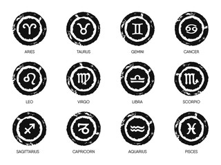 Zodiac Symbol icons