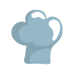 chefs hat icon. Bakery design. Vector graphic
