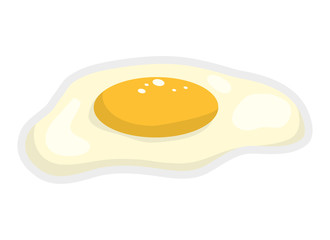 Egg icon. Bakery ingredient design. Vector graphic