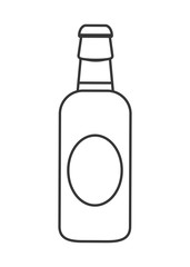 beer beverage. Drink design. Vector graphic