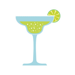 cocktail beverage. Drink design. Vector graphic