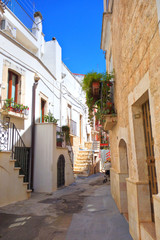Obraz premium Alleyway. Turi. Puglia. Italy. 