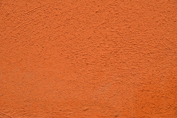 orange Hausmauer