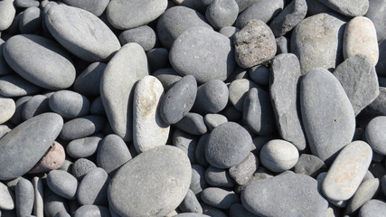 Kiesel-Gestein 