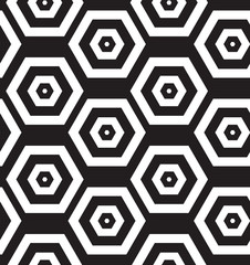 Vector seamless pattern. Modern clasical texture. Repeating geom