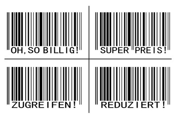 Barcode mit Text