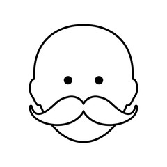 Male avatar icon. man design. Vector graphic