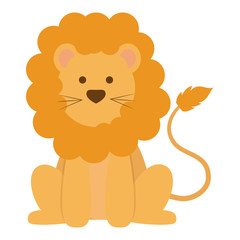 lion icon. Animal design. Vector graphic