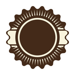 seal stamp icon. label design. Vector graphic