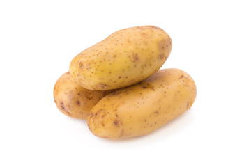 potato isolated on white background
