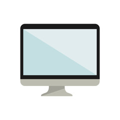 Computer icon. Technology design. vector graphic