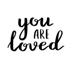 Lettering vector text with motivational quote. Sweet cute inspiration typography. Calligraphy postcard poster graphic design element. Hand written sign.