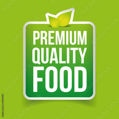 "Premium Quality Food label vector" Stock image and royaltyfree vector