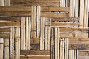 rattan weave wall background, close up, texture