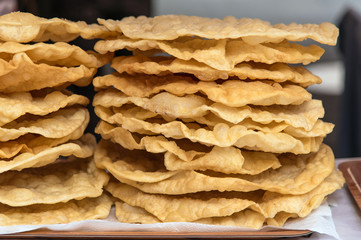 impasto della pizza fritta e croccante, ricetta toscana