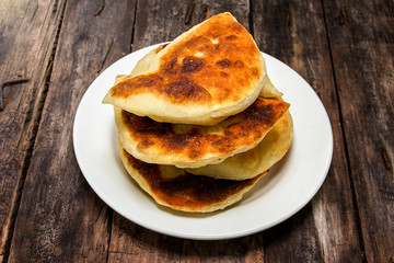 Karelian pastries -keitinpiiroa. Pies for the son-in-law with mi