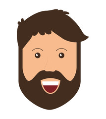 Male avatar icon. Man design. vector graphic