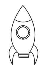 toy rocket icon