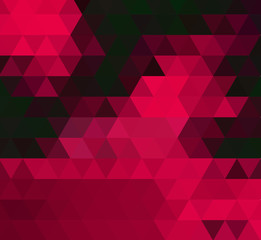 Vector Abstract geometric background with triangles