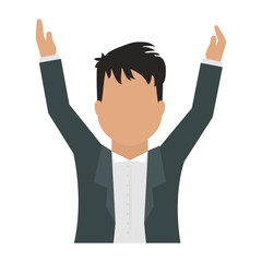 Man avatar icon. Person design. vector graphic